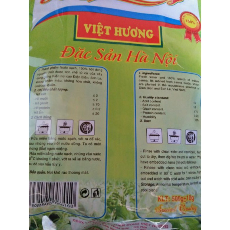 MIẾN DONG VIỆT HƯƠNG ĐẶC SẢN HÀ NỘI ( gói500g)