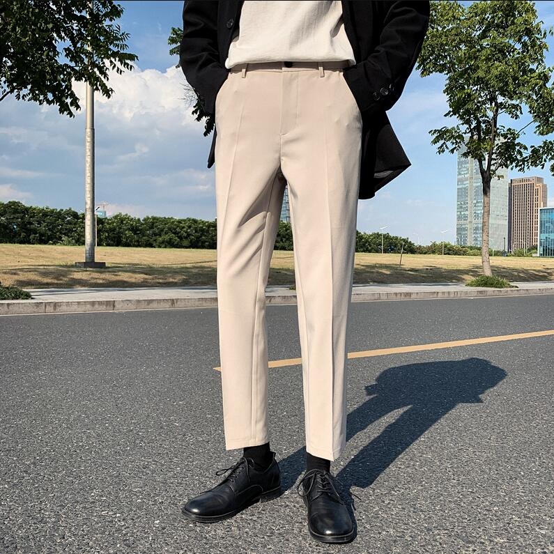 Quần tây thời trang công sở kiểu dáng đơn giản dành cho nam