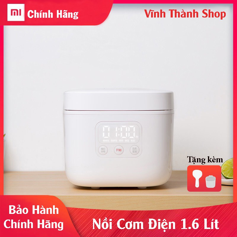 Nồi Cơm Điện Xiaomi - Nồi Cơm Điện Mini 1,6 Lít Công Suất 400W  Công Nghệ Nhật Bản - Bảo Hành 6 Tháng