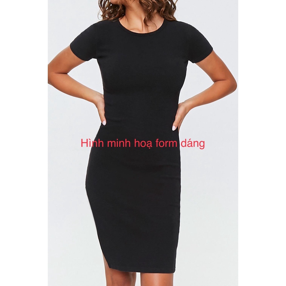 Đầm bodycon tay con