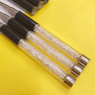 Cọ nét cán đá cao cấp 3 sizes - Cọ vẽ nail chuyên dụng P5