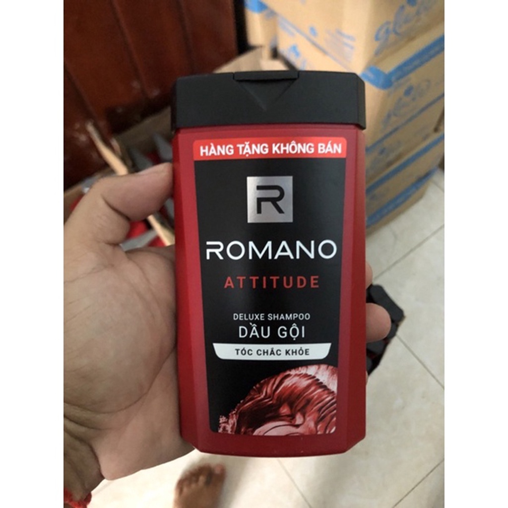 Dầu Tắm gội 2 trong 1 hương nước hoa Romano 2in1-Hàng tặng 150g