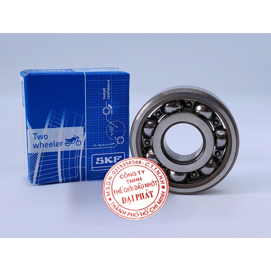Bạc đạn SKF mã số 6300 nhập khẩu nguyên 100% INDONESIA