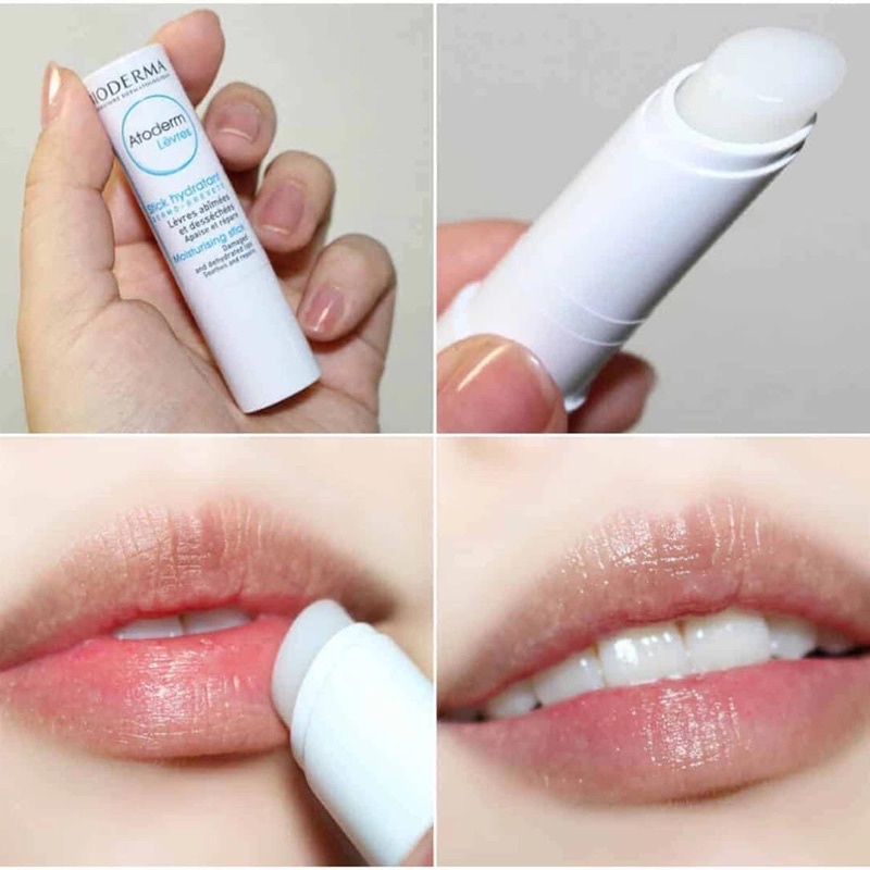 [Bill Pháp] Son dưỡng môi Bio Atoderm Stick Lerves 4g