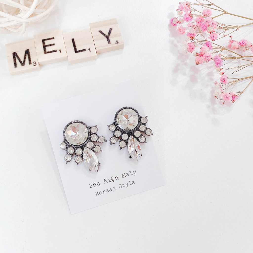 MELY - BÔNG TAI ĐÍNH ĐÁ 031