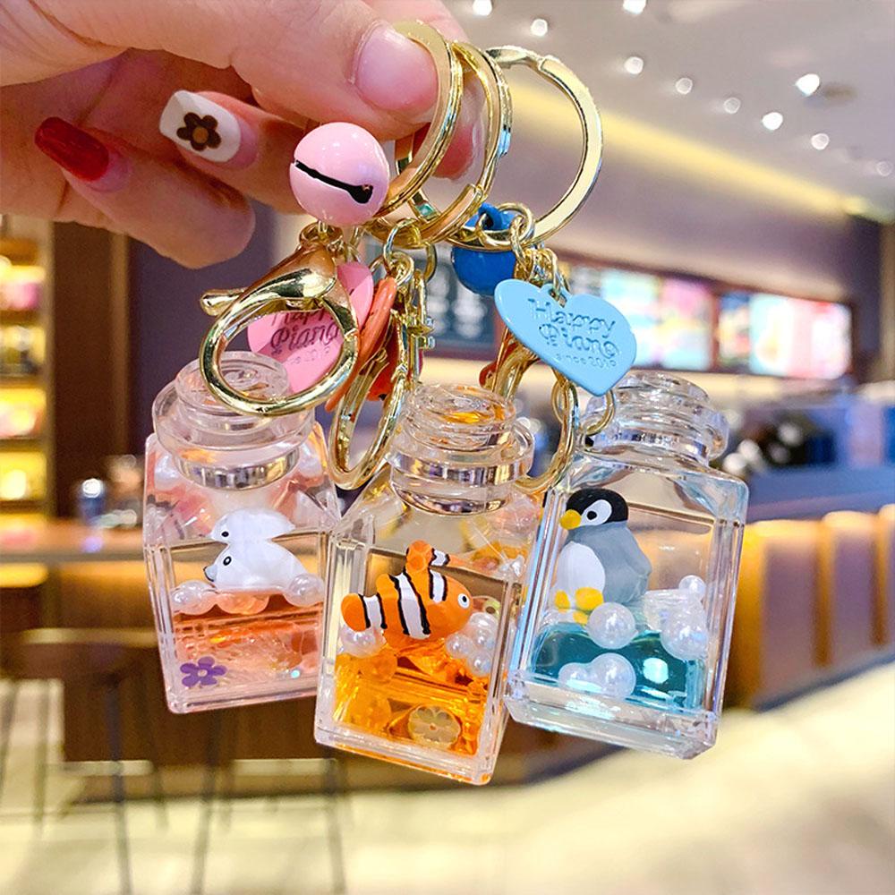 LANFY 1 Móc Khóa Bằng Nhựa Acrylic Thời Trang Cho Nữ