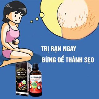 Tinh Dầu Cọ Trị Rạn Da Cho Mẹ Trước Và Sau Sinh