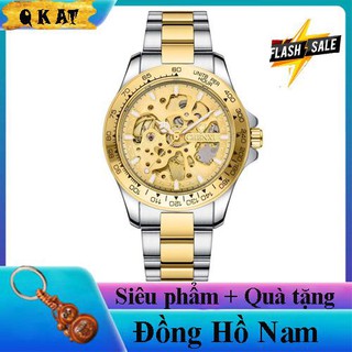 ĐỒNG HỒ NAM CHENXI-TM 2 Cơ Lộ Máy - Dây Thép Đúc Đặc Không Gỉ - Mặt Chống Xước - Đồng Hồ Chống Nước