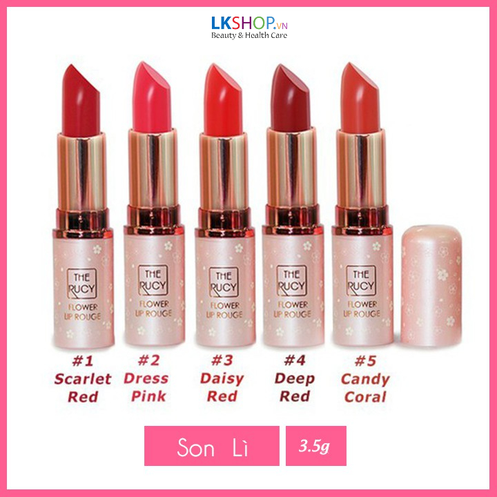 Son Tint Dưỡng Môi The Rucy Flower Liprouge 3.5g