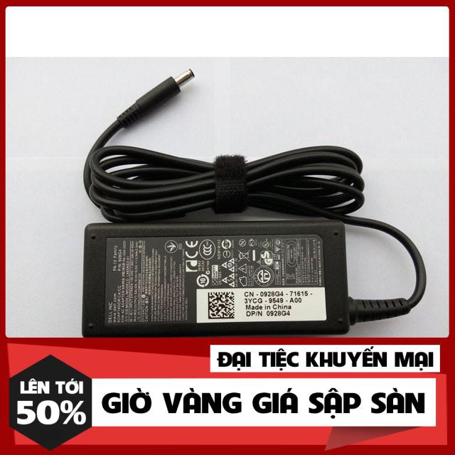 HÀNG ZIN - GIÁ RẺ Sạc Adapter Laptop Dell 19.5V -3.34A , 65W Chân kim nhỏ