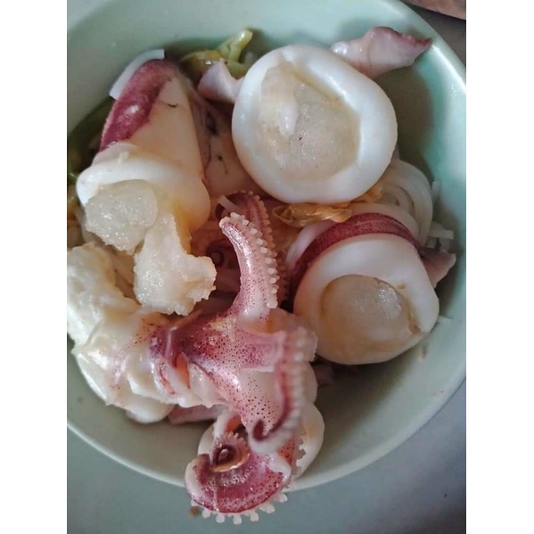 Mực trứng 1kg size 20 con