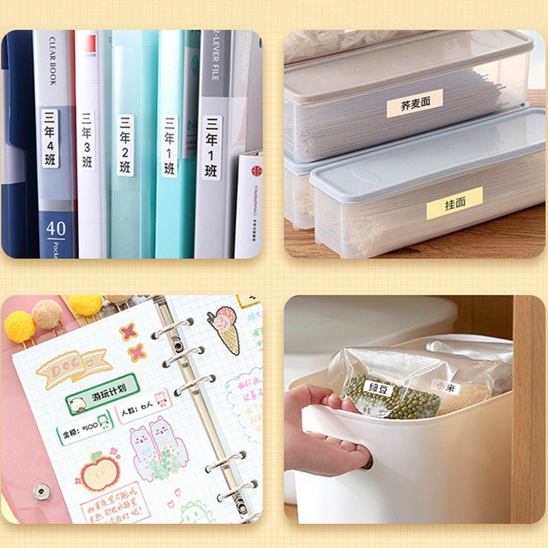 Tmdbyx Máy in nhãn hiệu bluetooth không dây Niimbot D110 cao cấp dễ dùng dành cho Android / Ios