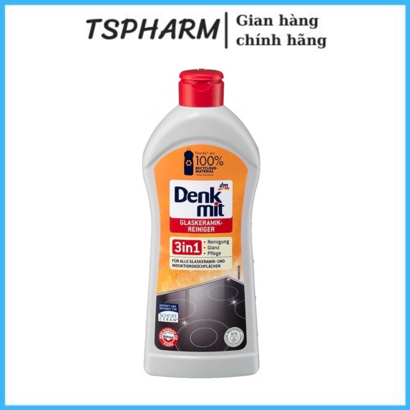 Dung dịch vệ sinh mặt kính bếp từ, hồng ngoại Denkmit - mẫu mới 2022 [ Hàng Đức ]