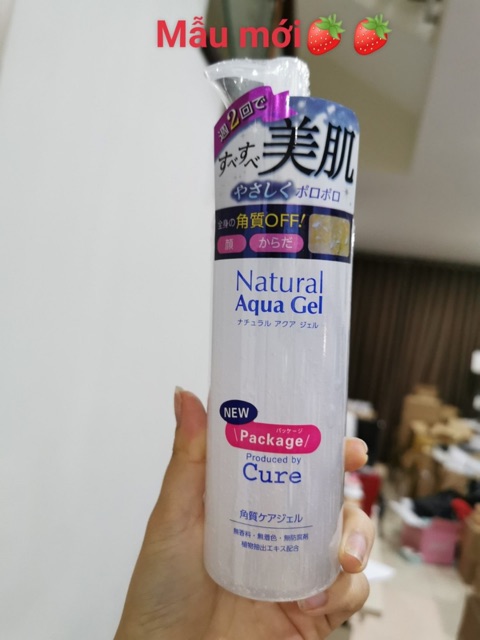 Gel Tẩy Da Chết Cure Natural Aqua Nhật Bản (mẫu mới)