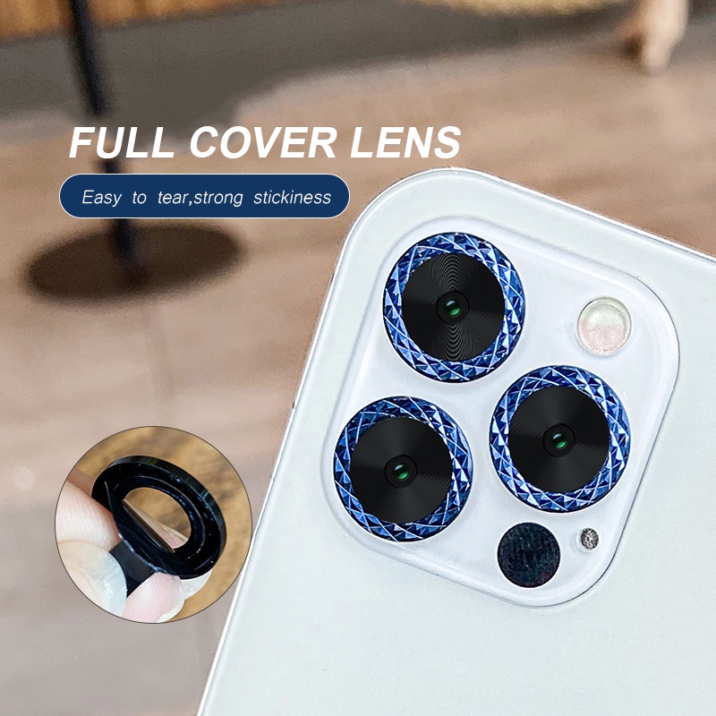 Miếng dán bảo vệ camera chống xước cho iPhone 13 Pro Max 12 11 PRO MAX MINI 12mini