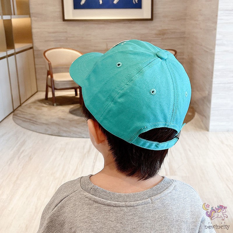 Mũ lưỡi trai phong cách Hàn Quốc thiết kế thời trang nhiều màu sắc dành cho trẻ em