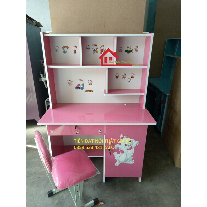 Bàn học sinh gỗ ép cao cấp SIÊU BỀN tặng kèm Sticker giá xưởng bao vận chuyển HCM