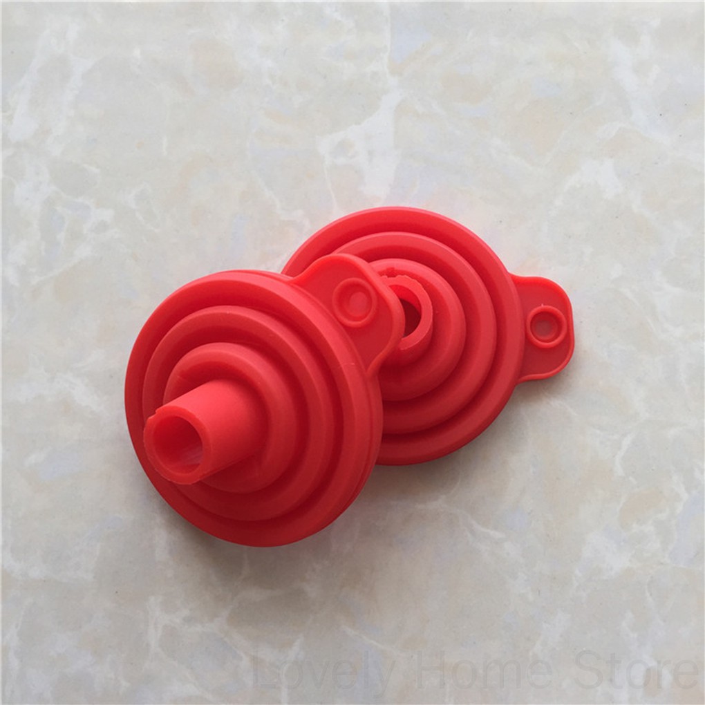 Phễu silicone có thể xếp gọn thiết kế tiện lợi