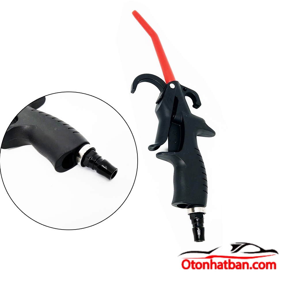 Súng xịt hơi xì khô, xịt bụi Stromer dùng với máy nén khí màu đen Nhật Bản Mart