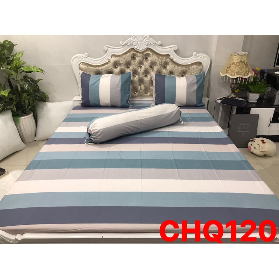 set cotton hàn quốc có mền 1.6m = 630k, 1.8m = 650k