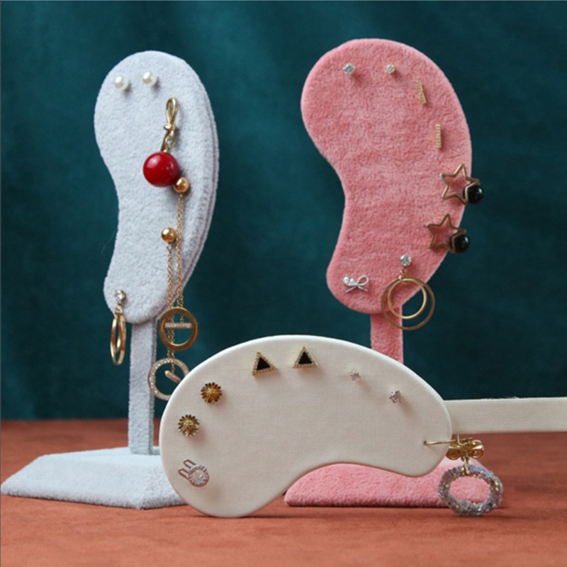 Giá Đỡ Trưng Bày Bông Tai Trang Sức Bằng Vải Nỉ