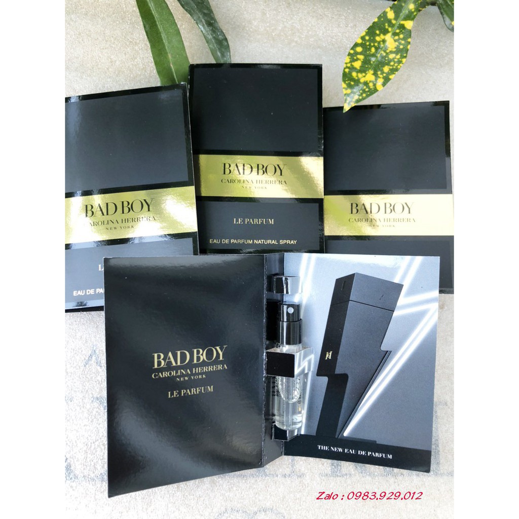 Nước hoa Vial Carolina Herrera Bad Boy Le Parfum