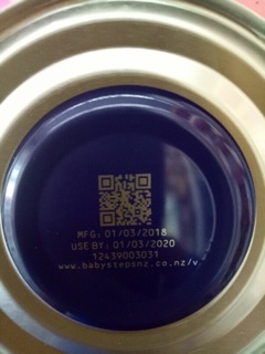 (Thánh lý)Sữa dê Baby Steps số 1-400g-date 1/3/2020