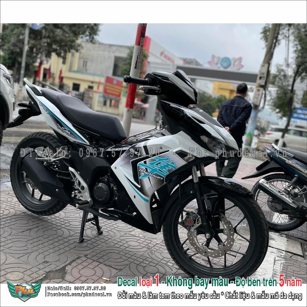 Tem rời Winner X v3 trắng hayabusa (2)