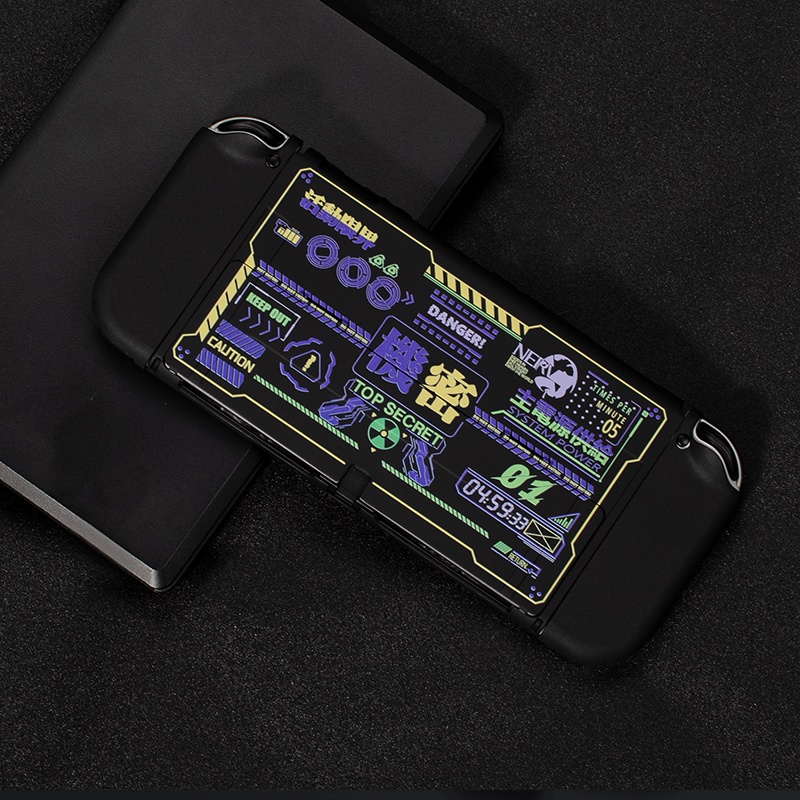 Ốp Bảo Vệ Máy Chơi Game Nintendo Switch Bằng TPU Mềm Màu Đen Kèm Giá Đỡ Tiện Dụng