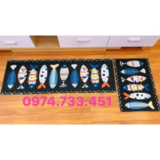 Sét 2 thảm bếp 40x60 và 40x120cm (ảnh thật 100%)