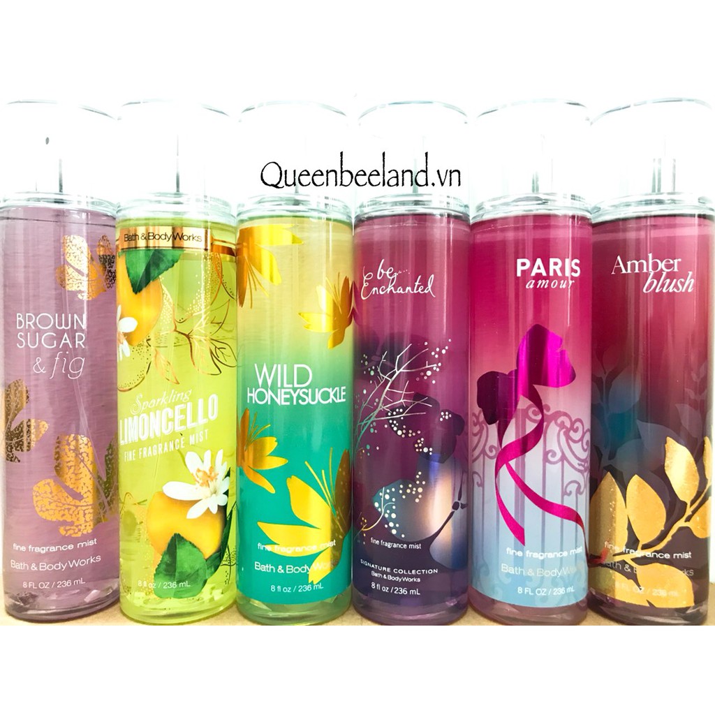 XỊT THƠM BATH &amp; BODY WORKS FRAGRANCE MIST (2)