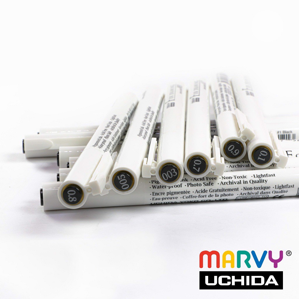BÚT VẼ KĨ THUẬT MARVY 4600 _ BLACK