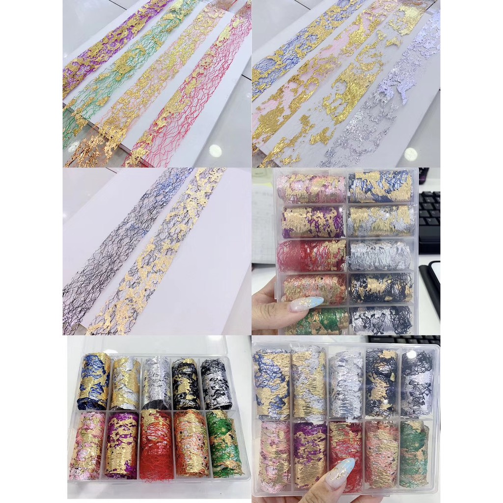 Foil lưới mix màu