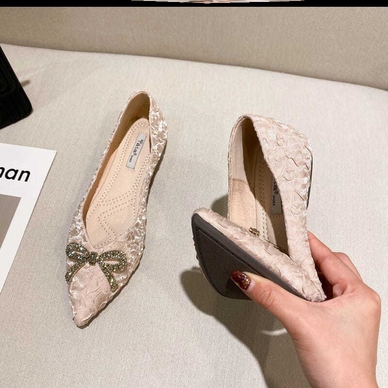 Giày Búp Bê Mũi Nhọn Thời Trang Thanh Lịch Dành Cho Nữ | BigBuy360 - bigbuy360.vn