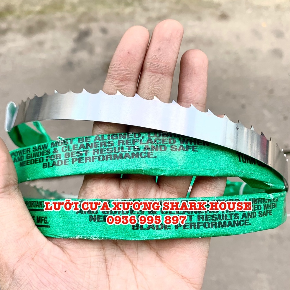 Lưỡi cưa xương thịt đông lạnh Anh Quốc loại 1710mm cho năng suất gấp 2-3 lần lưỡi cưa thông thường - SỈ GIÁ TỐT