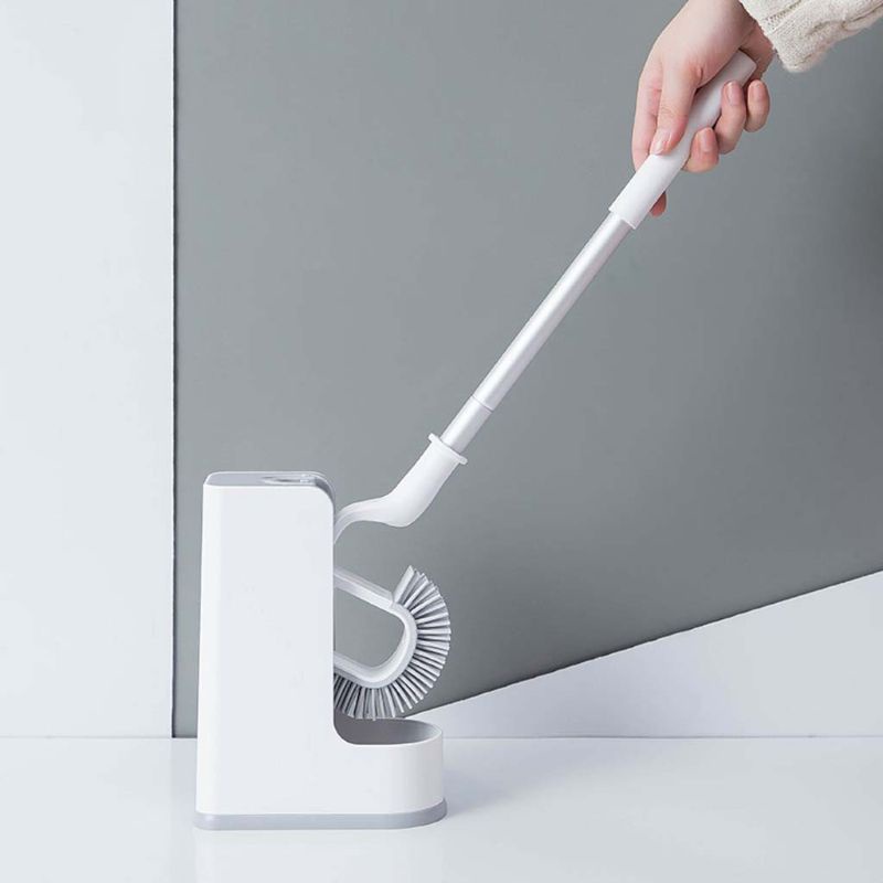 Bàn Chải Cọ Bồn Cầu Hai Mặt Cán Dài Sáng Tạo