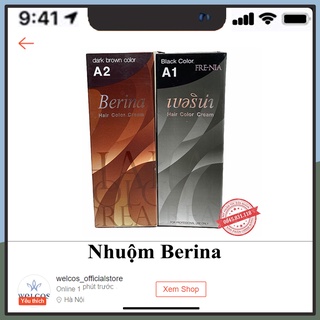 Nhuộm berina A1 A2 thái lan ( chuẩn) CT70