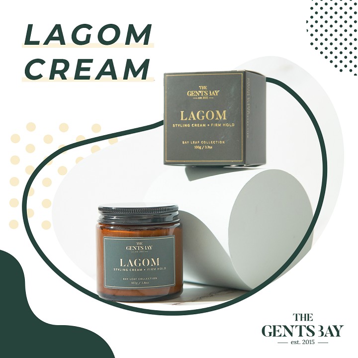 [ Chính Hãng ] Sáp vuốt tóc Lagom Styling Cream - The Gents Bay