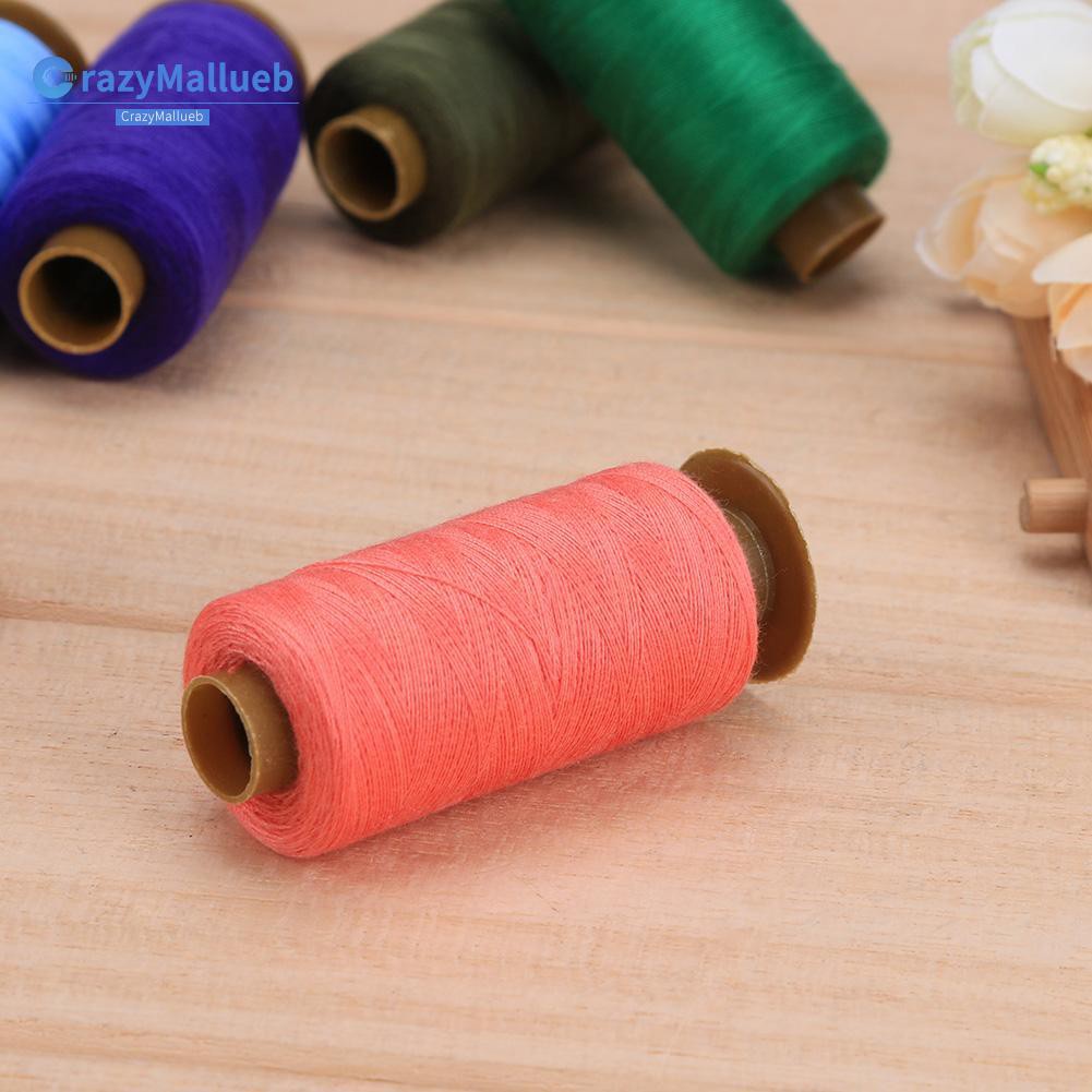 Cuộn 24 Cuộn Dây Cotton 500 Yard Nhiều Màu Mới