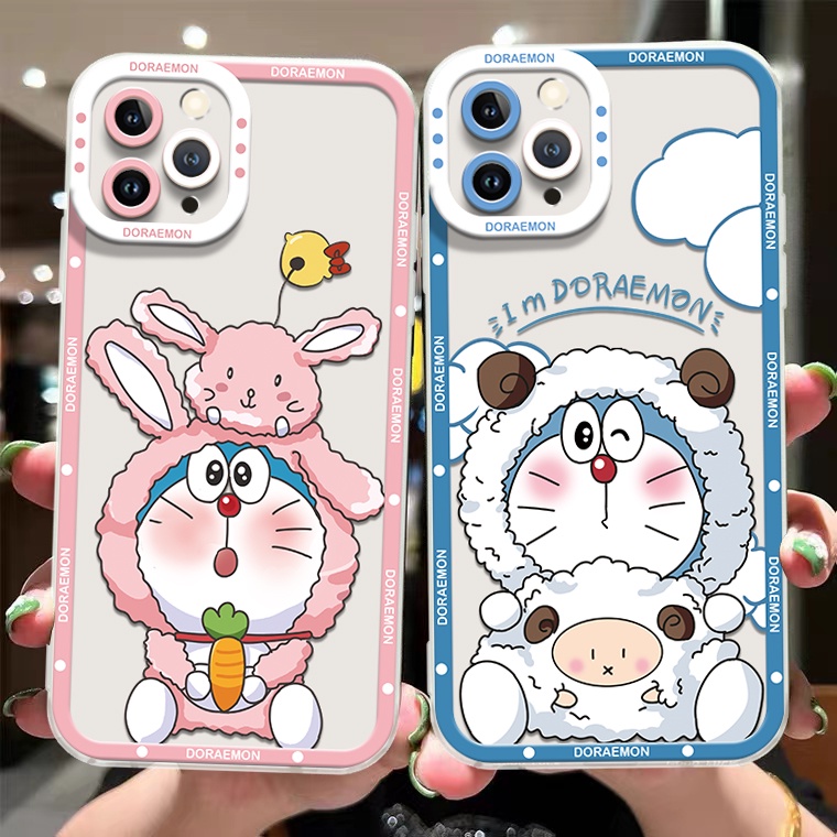 Ốp Điện Thoại Silicon TPU Mềm Trong Suốt In Họa Tiết Dễ Thương Cho IPhone 14 Pro Max 13 12 11 XS XR X 8 7 6S Plus