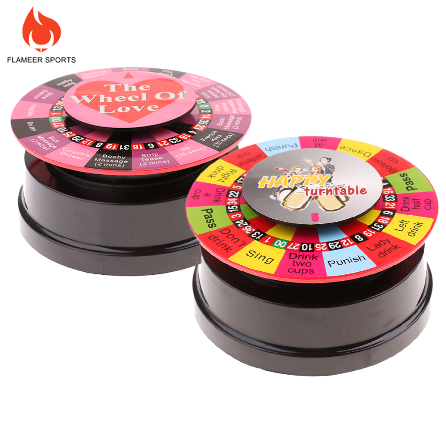 Bánh Xe Trò Chơi Uống Rượu Trò Chơi Quay Roulette Bằng Điện Flameer Sports Cho Ktv Tiệc Gặp Gỡ Bạn Bè