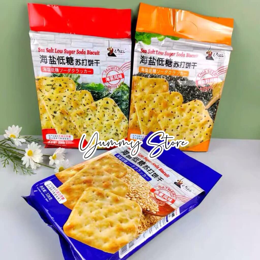 Bánh Quy Soda Muối Biển Ít Đường Wingoo