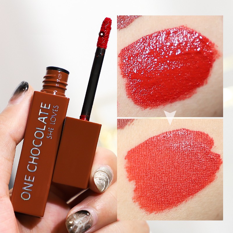 [SHE LOVE] Son kem lì lâu trôi thiết kế hình thanh Socola | BigBuy360 - bigbuy360.vn