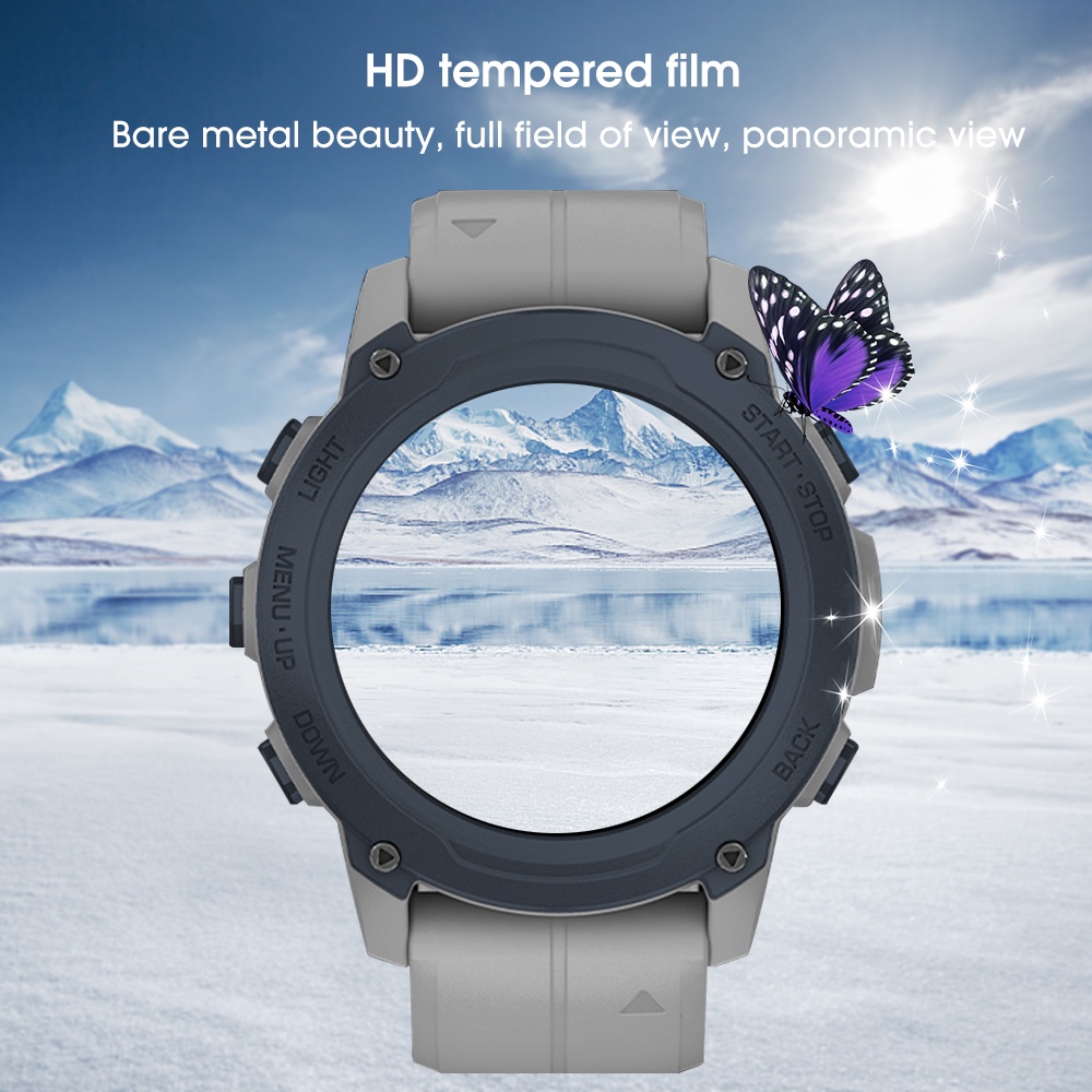 Kính Cường Lực HD Trong Suốt Bảo Vệ Màn Hình Đồng Hồ Thông Minh Garmin Descent G1 9H Premium