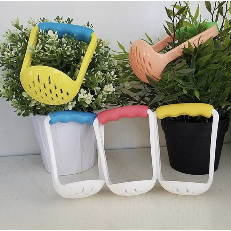 Bộ Bát nghiền kèm cán chế biến thức ăn, đồ ăn dặm tiện dụng đa năng cho bé