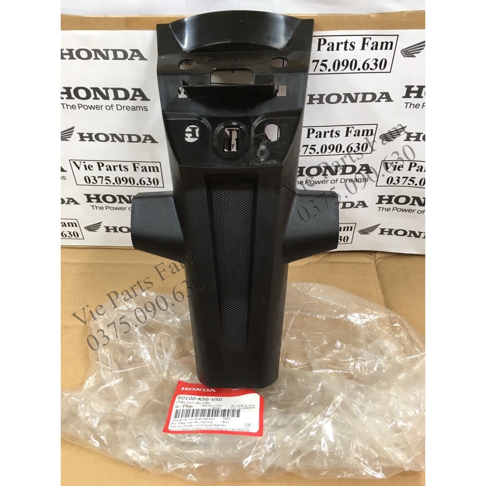 Dè đuôi sau trên Winner X phần gắn đèn soi biển số, Chính hiệu Honda Motor VN