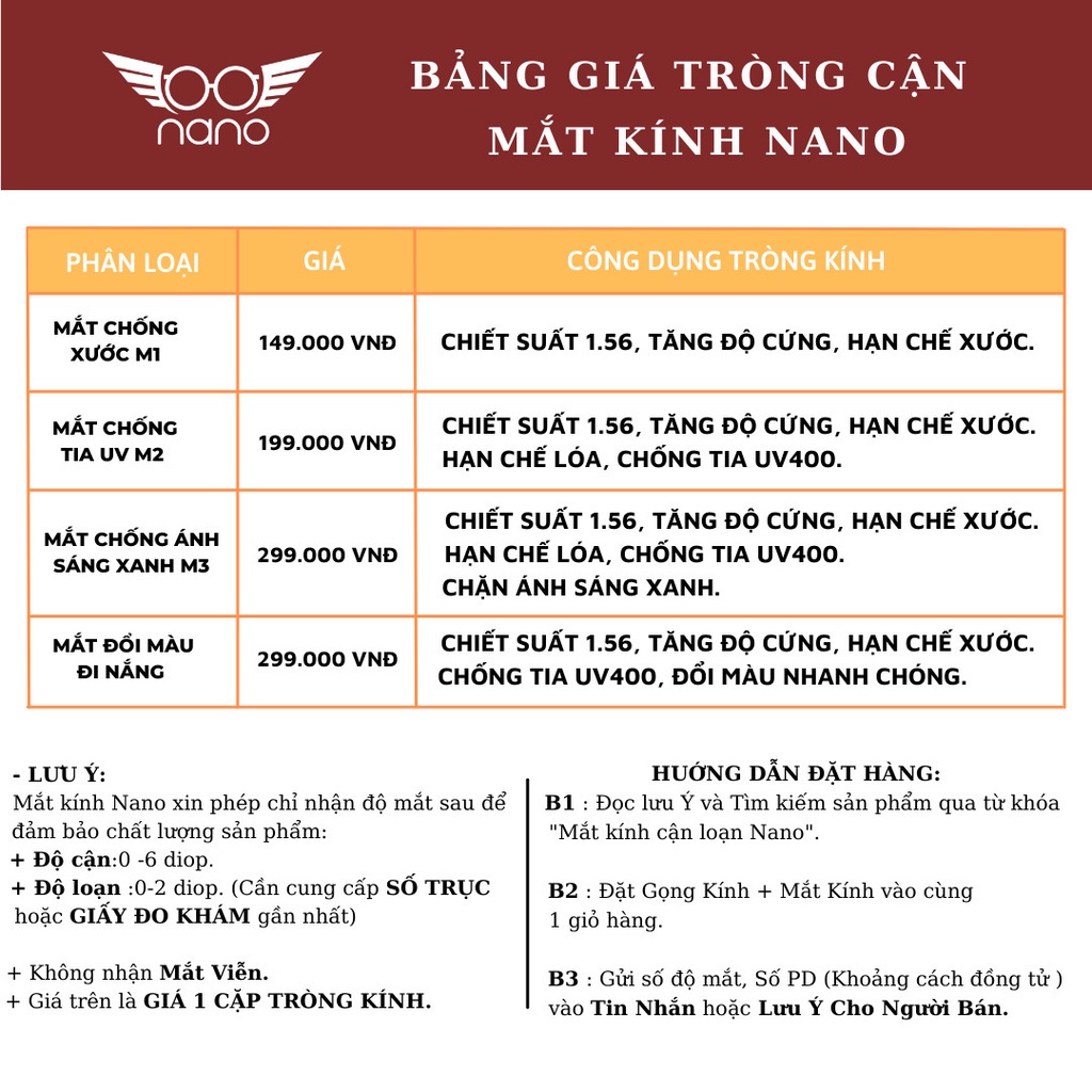 Tròng kính mắt cận SKY Driver Lớp váng dầu tím trước và sau Chống chói chống lóa khi lái xe Chiết suất 1.61 NANO