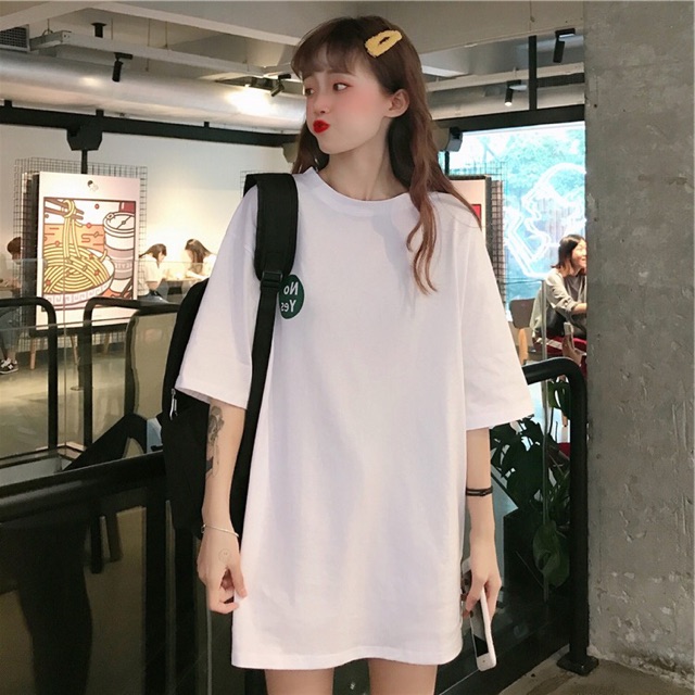 Áo thun tay lỡ form rộng