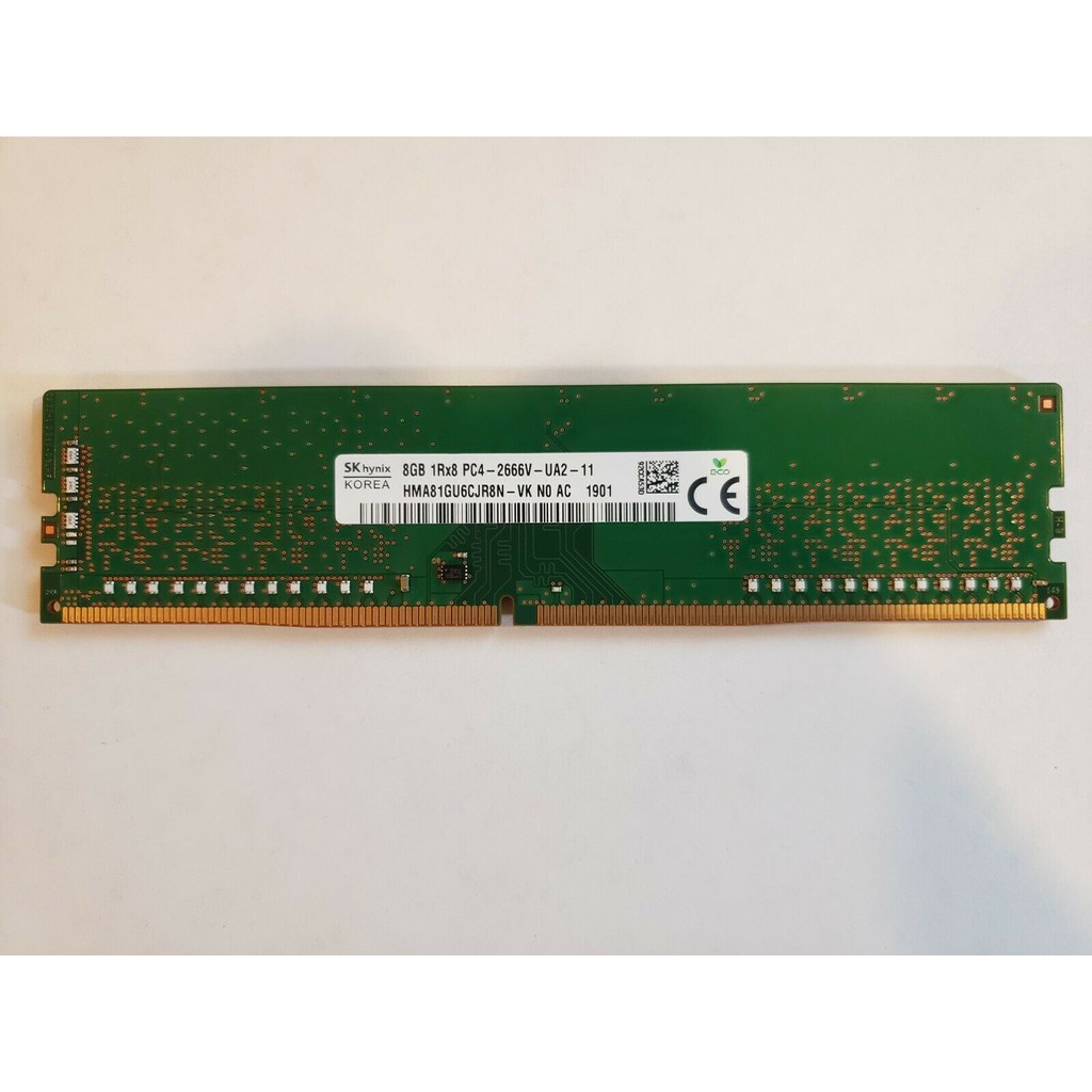 RAM 8GB DDR4 Kingston Samsung Hynix Bus 2400MHz 2666MHz 1.2V Dùng Cho Máy Tính Bàn PC Desktop Bảo hành 36 tháng 1 đổi 1