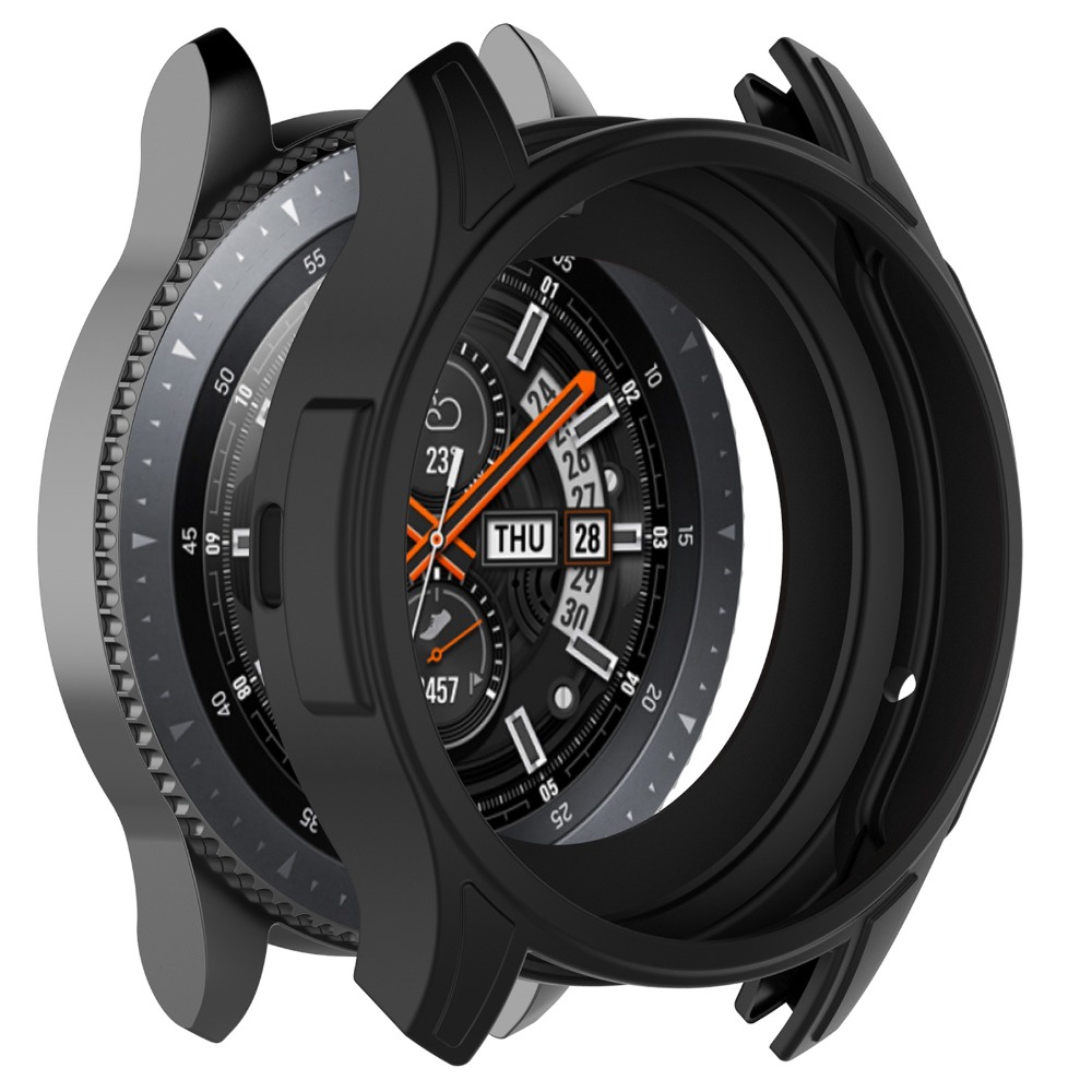 Ốp Silicone Bảo Vệ Mặt Đồng Hồ Thông Minh Samsung Gear S3 Frontier Samsung Galaxy Watch 46mm SM-R800